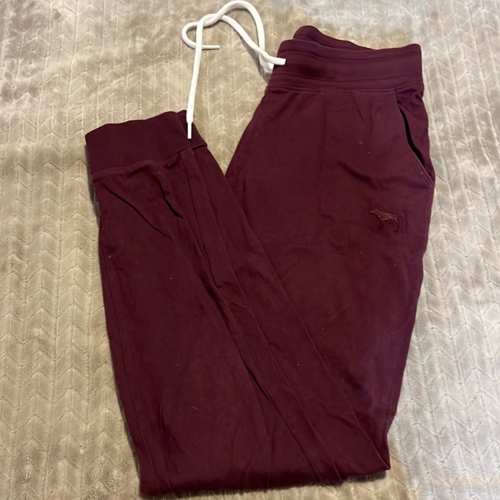 PINK cotton joggers